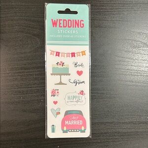 Wedding Stickers Set - Multicolor